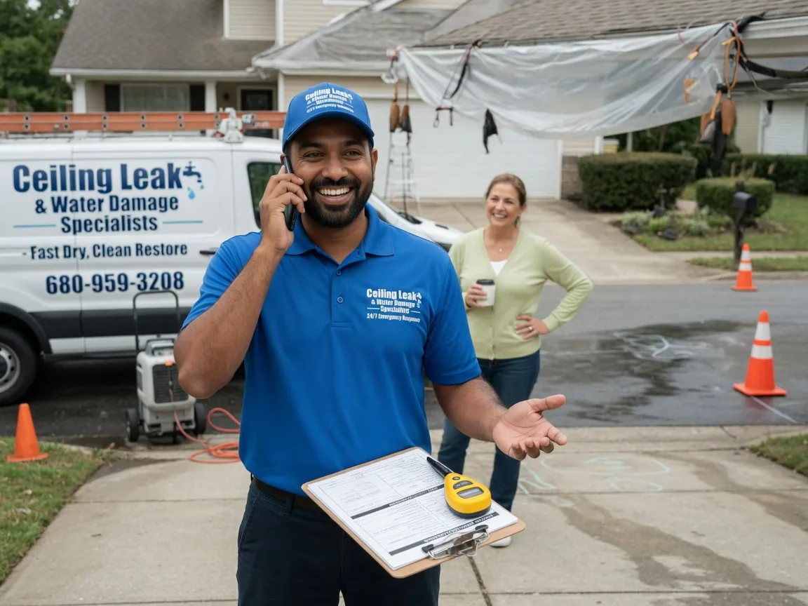Ceiling Leak Cleanup Fallston, NC FAQs