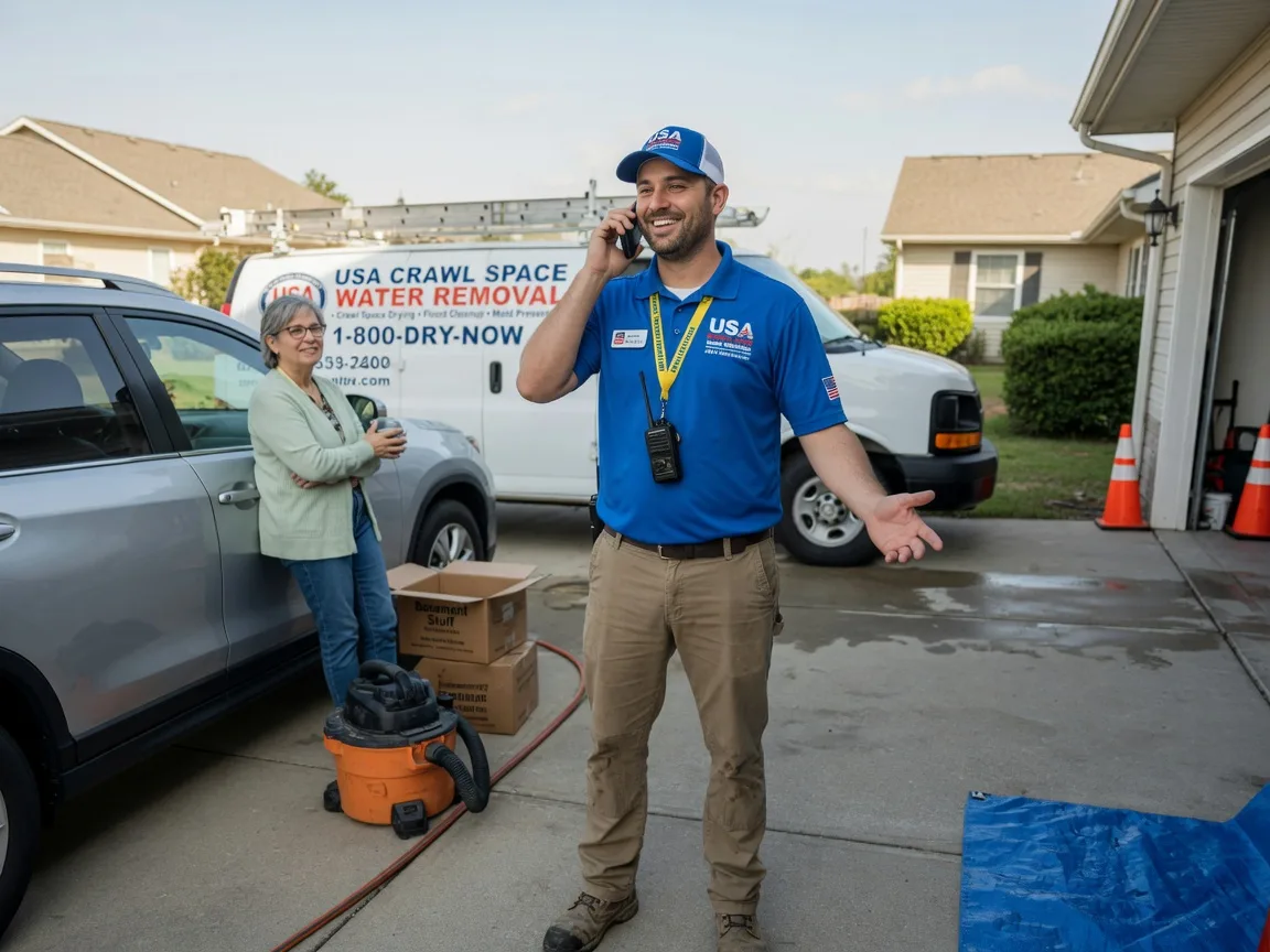 Crawl Space Water Removal Fallston, NC FAQs